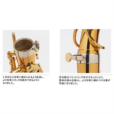 Selmer Paris 【中村誠一氏選定品】アルトサックス セルマー Supreme シュプレーム DGL(ダークゴールドラッカー)【選定料サービス!!】 【調整&セットアップ後出荷】【5年間キーバランス調整無料】 画像2