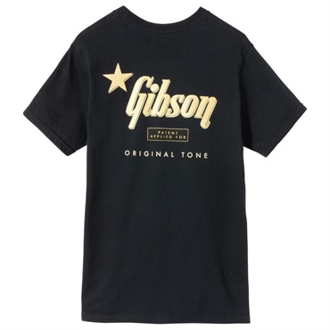 Gibson Original Tone Tee (Black)， (Medium) [GA-TEE-STRG-BLK-MD] 画像1