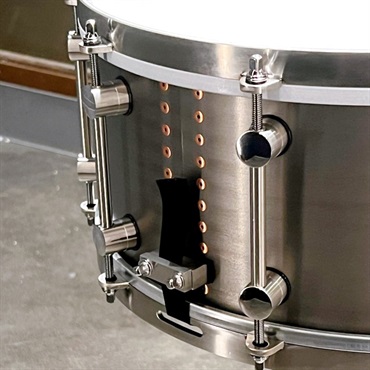 VK DRUMS TITANIUM 1.5mm 14×6.5　SNARE DRUM [Made in England] 画像2
