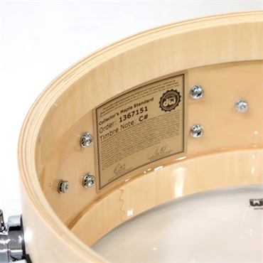 dw DRSO0614SSC101 [Collector's Pure Maple Snare Drum 14''×6'' - Satin Natural] 画像8