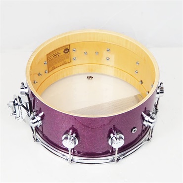 dw DRX16514SSC099 [Collector's Pure Maple Snare Drum VLT Shell 14×6.5 / Purple Glass FinishPly] 画像8