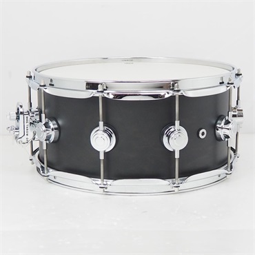 dw DRS06514SSC107 [Collector's Pure Maple Snare Drum Standard Shell 14×6.5 / Ebony Satin Oil] 画像1