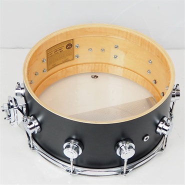 dw DRS06514SSC107 [Collector's Pure Maple Snare Drum Standard Shell 14×6.5 / Ebony Satin Oil] 画像6