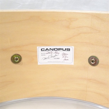 CANOPUS 【値下げしました！】MMT-1465 [Mel Taylor Signature Snare Drum 14''×6.5'']【店頭展示特価品】 画像7