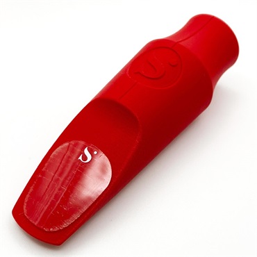 Syos 「オープニング：5」アルトサックス用マウスピース サイオス Spark(スパーク) Red&White 画像1
