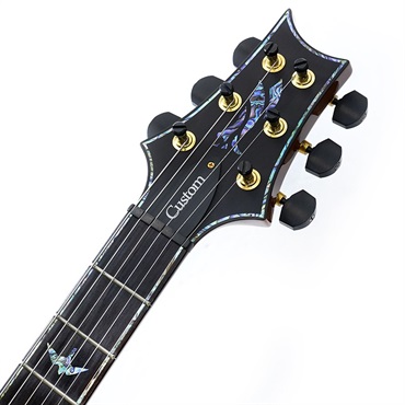 P.R.S. Ikebe Original Wood Library Custom24 McCarty Thickness Tiger Eye #0319732 2022年生産品 画像8