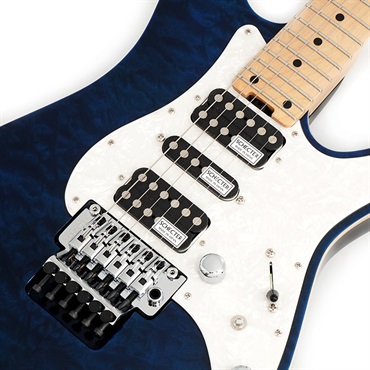 SCHECTER SD-2-24-AL (See-Thru Blue/Maple) 画像3