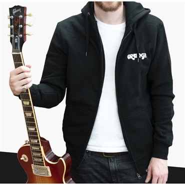 Orange ORANGE CREST LOGO HOODIE BLACK (MC-HOODIE-M BLK)(M size) 画像1