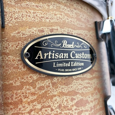 Pearl DABM1465S/C #ATB [Artisan Custom Limited ～Shell By DrumArt～ Snare Drums 14×6.5/Balkan Maple/Antique Texture Bronze] 画像2
