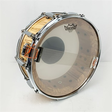 Pearl DAOL1455S/C #206 [Artisan Custom Limited ～Shell By DrumArt～ Snare Drums 14×5.5/Olive Tree/Gloss Natural Olive] 画像4