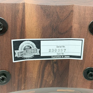 Pearl DARW1455S/C [Artisan Custom Limited ～Shell By DrumArt～ Snare Drums 14×5.5/Rosewood/Matt Natural Rosewood] 画像10