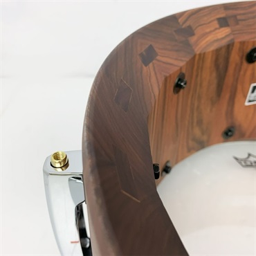 Pearl DARW1465S/C [Artisan Custom Limited ～Shell By DrumArt～ Snare Drums 14×6.5/Rosewood/Matt Natural Rosewood] 画像9