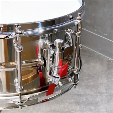Dunnett USED 中古 2N Beaded Stainless Snare Drum 14x6.5 画像1