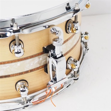 Pearl USED 中古 MCCM1465S/C #1001 [Music City Custom USA Solid Shell Snare Drums，Maple 14×6.5] 画像5