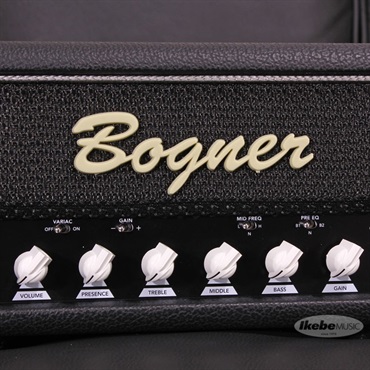 Bogner Ecstasy Mini Head 【Black Tolex/Black Grill/Silver Piping [White knobs]】【長期展示特価】 画像2