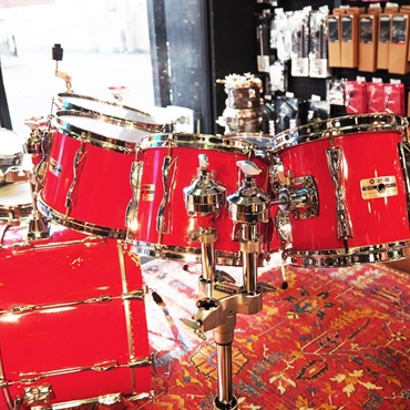 YAMAHA USED 中古 80s YD9000RG 7pc Drum Kit -Hot Red- [22BD，8TT，10TT，12TT，13TT，14TT，16FT/Made In Japan] 画像3