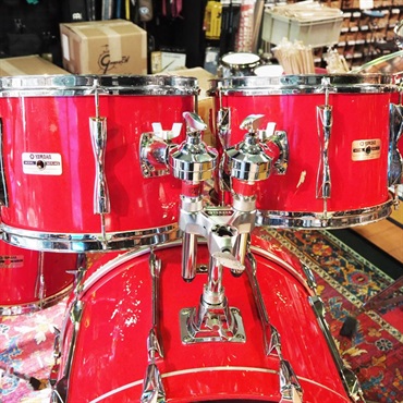 YAMAHA USED 中古 80s YD9000RG 7pc Drum Kit -Hot Red- [22BD，8TT，10TT，12TT，13TT，14TT，16FT/Made In Japan] 画像4