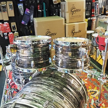 Ludwig USED 中古 Classic Maple 4pc Set -Vintage Black Oyster- [22BD・10TT・12TT・16FT] 画像4