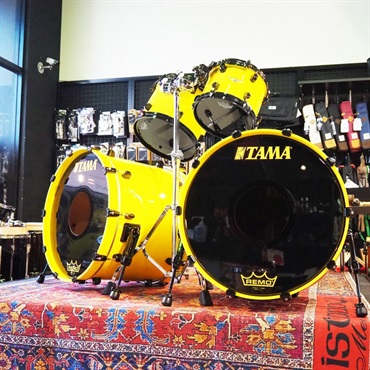 TAMA 【LIMITED EDITION】Lars Ulrich 40th Anniversary Signature Drum Kit-Exclusive Yellow Finish-[LU62GBS] 画像2