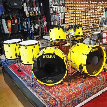 TAMA 【LIMITED EDITION】Lars Ulrich 40th Anniversary Signature Drum Kit-Exclusive Yellow Finish-[LU62GBS] 画像3