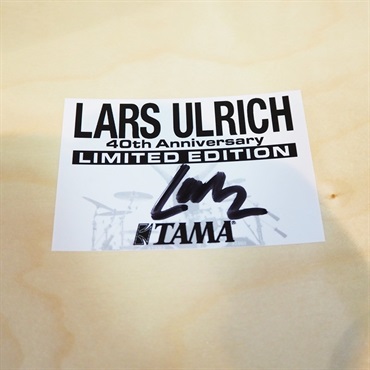 TAMA 【LIMITED EDITION】Lars Ulrich 40th Anniversary Signature Drum Kit-Exclusive Yellow Finish-[LU62GBS] 画像10