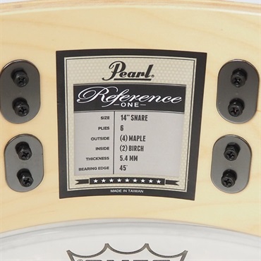 Pearl RF1P1450S/C #124 [Reference One 14×5/Matte Black Mist] 画像10