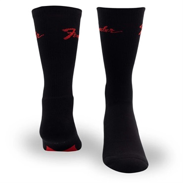 PERRI'S FGA301-001-L FENDER(R) STOMPSOCKS FEAT TOE TAP TECHNOLOGY BLACK (LARGE) 画像1