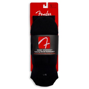 PERRI'S FGA301-001-L FENDER(R) STOMPSOCKS FEAT TOE TAP TECHNOLOGY BLACK (LARGE) 画像2