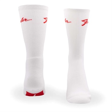 PERRI'S FGA301-100-L FENDER(R) STOMPSOCKS FEAT TOE TAP TECHNOLOGY WHITE (LARGE) 画像1