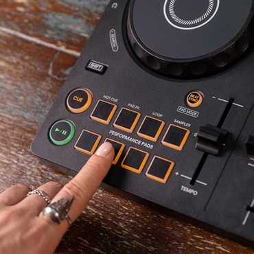 AlphaTheta DDJ-FLX2 + スマホスタンドSET 【APPLE MUSIC対応】 (djay / rekordbox / Serato DJ Lite 対応DJコントローラー)(アルファシータ) 画像7