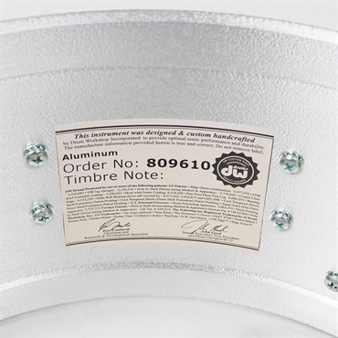 dw USED 中古 DW-CA7 1465SD/ALUMI/C [Collector's Aluminum 3mm Snare Drum 14×6.5] 画像10