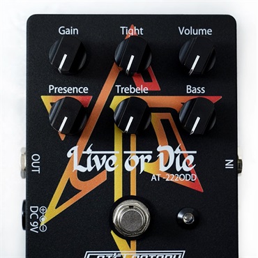 CAT’S Factory AT-222ODD Live or Die/OverDrive Distortion [AKIRA TAKASAKI Signature Pedal]（キャッツファクトリー）オーバードライブ　ディストーション　高崎晃 画像5