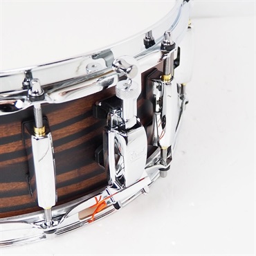 Pearl PMX1450S/C #883 [Professional Series Snare Drum 14×5 - Matte Mocha Swirl] 画像5