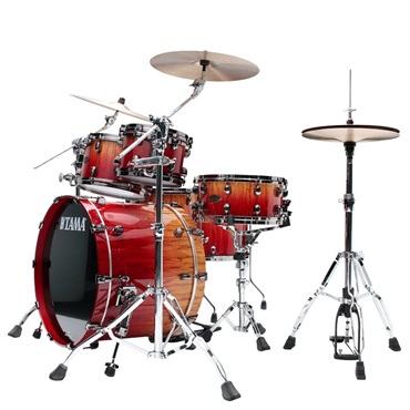 TAMA WBS52RZBBS-VBF [Starclassic Walnut/Birch 5pcs Kit - Bosse Fonce Outer Ply w/Black Nickel Shell Hardware]【限定品】 画像1