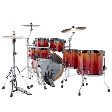 TAMA WBS52RZBBS-VBF [Starclassic Walnut/Birch 5pcs Kit - Bosse Fonce Outer Ply w/Black Nickel Shell Hardware]【限定品】 画像2