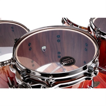 TAMA WBS52RZBBS-VBF [Starclassic Walnut/Birch 5pcs Kit - Bosse Fonce Outer Ply w/Black Nickel Shell Hardware]【限定品】 画像4
