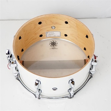 SAKAE OSAKA HERITAGE SD1365MA/M-PW [Maple Snare Drum 13×6.5 - Pearl White]【店頭展示特価品】 画像8