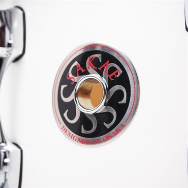 SAKAE OSAKA HERITAGE SD1465MA/M-RB [Maple Snare Drum 14×6.5 - Pearl White]【店頭展示特価品】 画像2