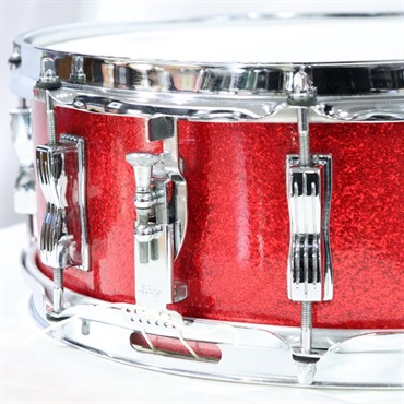 Ludwig VINTAGE 1966's Jazz Festival 14''×5'' - Red Sparkle 画像2