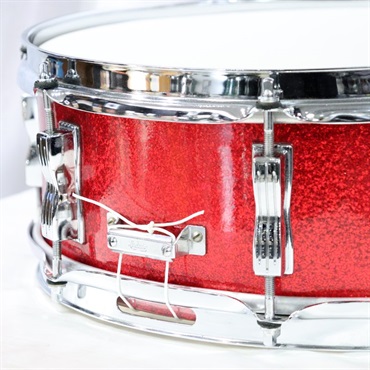Ludwig VINTAGE 1966's Jazz Festival 14''×5'' - Red Sparkle 画像3