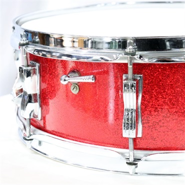 Ludwig VINTAGE 1966's Jazz Festival 14''×5'' - Red Sparkle 画像4