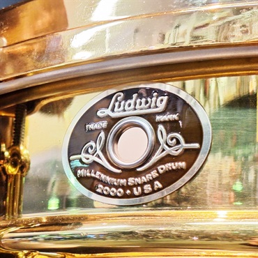 Ludwig USED 中古 Limited Edition Ludwig Millennium Blass Snare Drum 14×5 / 42of100/LM2000MB5] [専用トランクケース付属】 画像3