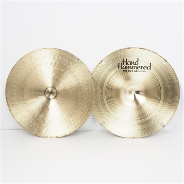 SABIAN USED 中古 HH Hand Hammered EQ Hats 14 pair [Top 1336g/Bottom:1438g] 画像1