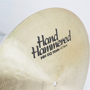 SABIAN USED 中古 HH Hand Hammered EQ Hats 14 pair [Top 1336g/Bottom:1438g] 画像3
