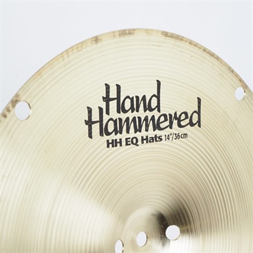 SABIAN USED 中古 HH Hand Hammered EQ Hats 14 pair [Top 1336g/Bottom:1438g] 画像10