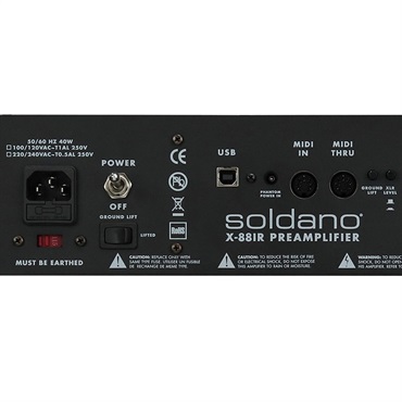 Soldano 【夏先取り大特価セール】【WEB限定在庫処分セール】 X88-IR (3-Channel All-Tube Stereo Rackmount Preamp) 画像6