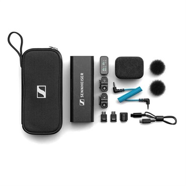 SENNHEISER PROFILE WIRELESS 2-CHANNEL SET(2chクリップオン・ワイヤレスマイクロホンシステム)(32bit float録音対応・2.4GHz接続)(ハンディレコーダー)(ゼンハイザー) 画像2