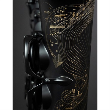 Selmer Paris 【限定モデル】アルトサックス セルマー Supreme シュプレーム 2025 Limited Edition マットブラックラッカー 【調整&セットアップ後出荷】【5年間キーバランス調整無料】 画像6