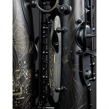 Selmer Paris 【限定モデル】アルトサックス セルマー Supreme シュプレーム 2025 Limited Edition マットブラックラッカー 【調整&セットアップ後出荷】【5年間キーバランス調整無料】 画像8