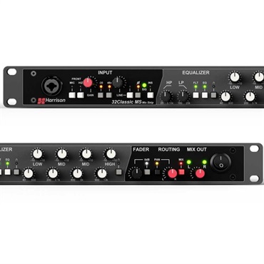 Harrison Audio 32classic MS(モノラル チャンネルストリップ)(マイクプリアンプ，４バンドパラメトリックEQ)(ハリソンオーディオ) 画像1